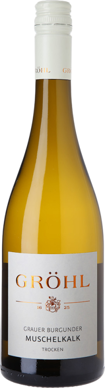Weingut Eckehart und Johannes Gröhl 2025 Grauburgunder Muschelkalk BIO Spätburgunder Weissherbst